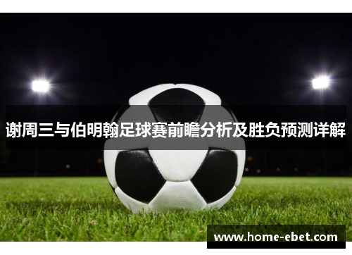 谢周三与伯明翰足球赛前瞻分析及胜负预测详解
